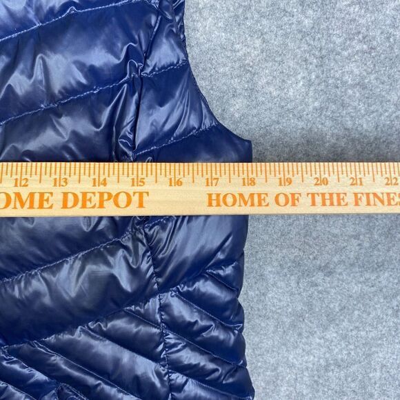 Talbots Womens Vest Medium Puffer Duck Down Insulated Warm Fitted Pockets - Picture 2 of 6